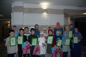 Зимняя олимпиада среди детских групп медресе прошла в Мемориальной мечети Москвы