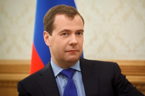 Поздравление Муфтия Шейха Равиля Гайнутдина Премьер-министру России Д. А Медведеву  с днем рождения 