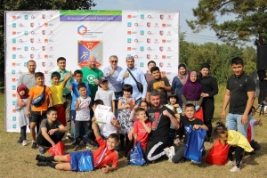 Мусульмане Красногорска поддержали второй этап "Национального триатлона"