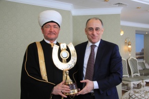 سماحة المفتي يستقبل رئيس قبردينا بلقاريا