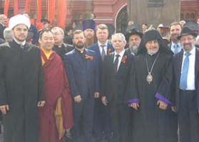 Церемония возложения цветов к Могиле Неизвестного Солдата и памятнику Г.К.Жукову
