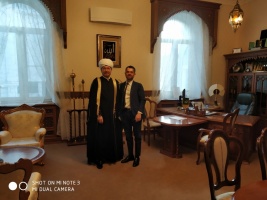 Mufti sheikh Ravil Gaynutdin meets Consul General of Italy