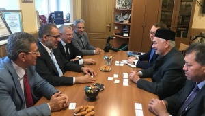 Meeting with Libyan scholar Aref Ali Nayed held in Moscow Cathedral Mosque