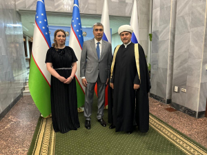 Рушан Аббясов принял участие в торжестве по случаю 32-ой годовщины государственной независимости Узбекистана