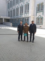 Meeting the first secretary of the Malaysian embassy