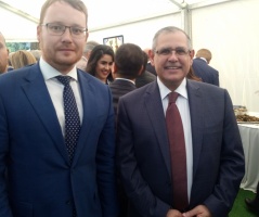 Celebration in Embassy of Egypt