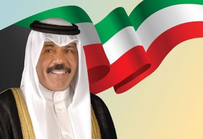 سماحة المفتي يهنىء حضرة صاحب السمو أمير دولة الكويت بتأديته لليمين الدستورية 