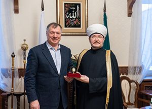 Поздравление Муфтия Шейха Равиля Гайнутдина заместителю Председателя Правительства РФ Марату Хуснуллину