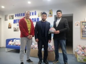 Детям Российского детского фонда вручили подарки от имени ДУМ Пензенской области