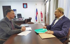 Встреча главы ДУМСО с заместителем председателя правительства Саратовской области