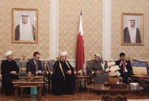 بحث تطوير التعاون بين مسلمي روسيا وقطر