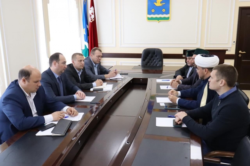 Рушан Аббясов встретился с Главой городского округа Ступино Сергеем Мужальских