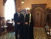 Chairman of Russia Muftis Council met with extraordinary and plenipotentiary ambassador of Morocco