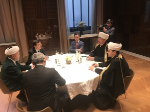 Встреча духовных лидеров России и Узбекистана в Париже 