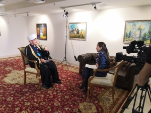 Интервью духовного лидера мусульман России Телерадикомплексу Президента Республики Казахстан