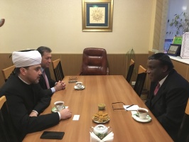 عباسوف يستقبل نائب سفير جمهورية السودان بموسكو