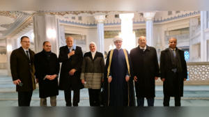 Egyptian delegation visit Moscow Cathedral mosque