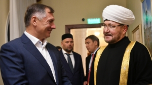 Встреча Муфтия Шейха Равиля Гайнутдина и Вице-премьера Марата Хуснуллина была посвящена празднованию 1100-летия принятия Ислама народами Волжской Булгарии