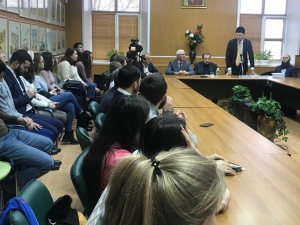 Дамир Мухетдинов выступил с лекцией в Ярославском госуниверситете