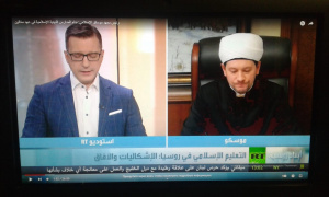 محي الدينوف يلقي الضوء حول قضية التعليم الإسلامي في روسيا ضمن برنامج أبعاد روسية 