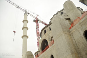 Продолжается строительство Соборной мечети в Симферополе 