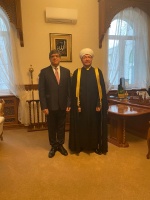 Mufti Sheikh Ravil Gainutdin meets Tunisian Ambassador Tarek Bin Salam
