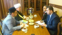 A Meeting Between Mufti Sheikh Ravil Gaynutdin and Iraqi Ambassador Took Place in Russia Muftis Council