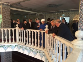  Президент Республики Татарстан Рустам Минниханов посетил Мемориальную мечеть в Костроме