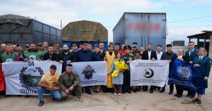 Отправка третьего КАМАЗа с гуманитарной помощью от  ДУМСО в зону СВО