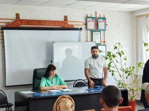 Лекцию для иностранцев, трудящихся в регионе в ходе курса  правовой и социальной адаптации провел имам ДУМСО