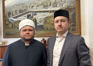 Встреча с имам-хатыбом МРОМ г. Сочи Краснодарского края Мансуром Тимергалиевым
