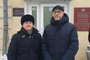 Представители духовенства Московской Соборной мечети посетили с духовным визитом главный военный клинический госпиталь имени академика Н.Н. Бурденко Минобороны РФ