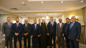 وفد المجلس الأعلى للدولة في ليبيا برئاسة الدكتور محمد تكاله يزور المسجد الجامع بموسكو