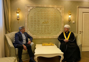 سماحة المفتي يستقبل واصل شيخ رازيف نائب رئيس وزراء جمهورية تتارستان