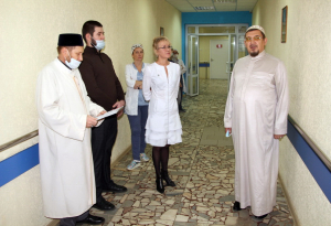 Торжественное открытие комнаты для совершения намазов при Саратовской городской клинической больнице