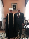 Встреча Муфтия шейха Равиля Гайнутдина с главой Московского индустриального банка Арсамаковым Абубакаром