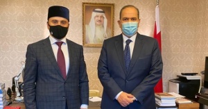 RMC Deputy Chairman Rushan Abbyasov meets the Ambassador of Bahrain