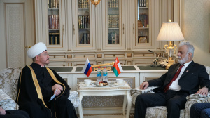 Mufti Sheikh Ravil Gainutdin met with the Chairman of the State Council of the Sultanate of Oman