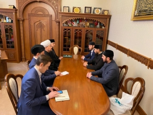 Муфтий Шейх Равиль Гайнутдин встретился с Главой ДУМ Республики Мордовия Илдузом Исхаковым