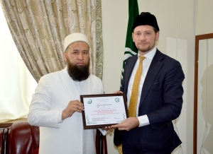 Дамир Мухетдинов и Муфтий Кыргызстана Максатбек ажы Токтомушев обсудили создание Исламской академии в республике