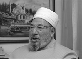 سماحة المفتي يعرب عن تعازيه بوفاة العلامة فضيلة الشيخ الدكتور يوسف القرضاوي