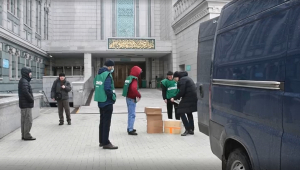 Первая партия гуманитарной помощи ДУМ РФ отправлена беженцам из Донбасса