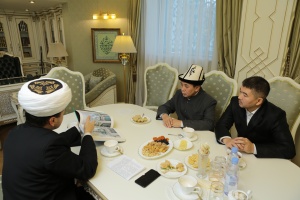 Встреча с Председателем Совета улемов Киргизии Абдишукуром Нарматовым 