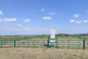 Хранить память поколений. В Тюменской области реконструировали памятный знак на месте астаны