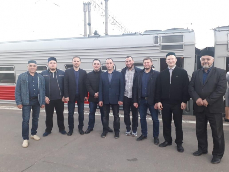 Делегация ДУМ МО прибыла в Казань для участия XI Всероссийском форуме татарских религиозных деятелей «Национальная самобытность и религия»