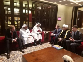 عباسوف والمطيري يبحثان تنشيط صادرات لحوم الحلال الروسية   