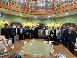 وفد مقاطعة بلوشستان الباكستانية يزور المسجد الجامع بموسكو 
