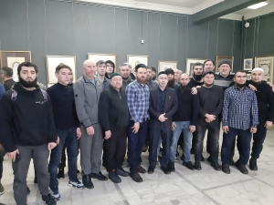 Студенты и преподаватели медресе  «Шейх Саид» посетили выставку «Коран – притяжение гармонии»